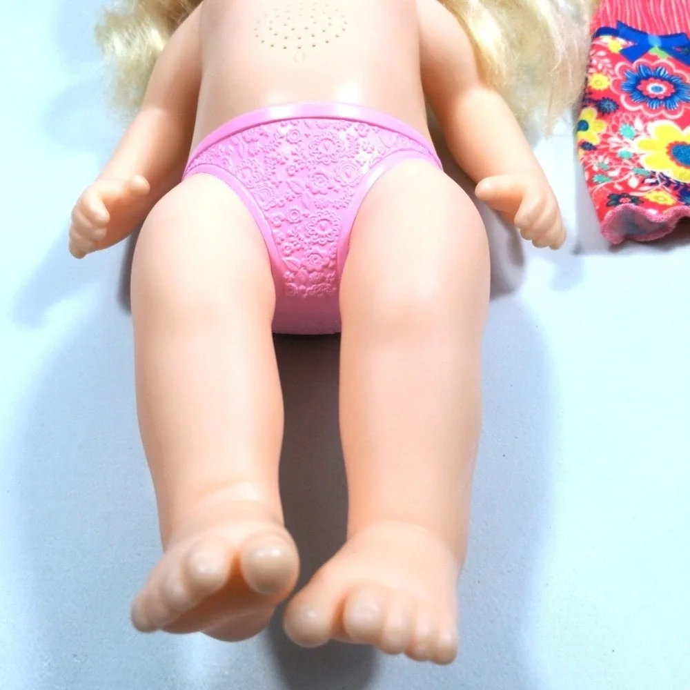 2016 Hasbro Baby Alive Sweet Tear Doll Blonde Interactive Working Red Nose C0957